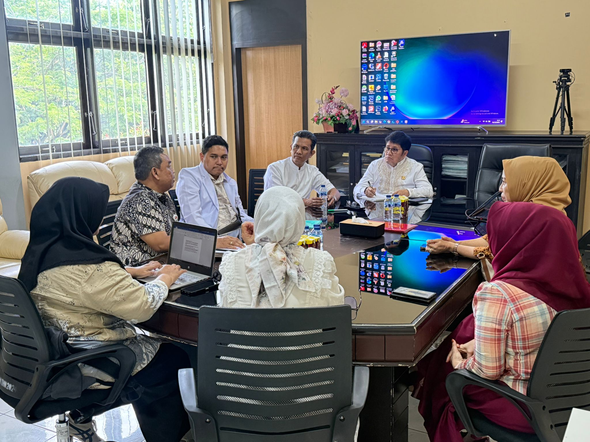 RSUD Undata Terima Kunjungan Tim Kementerian Kesehatan untuk Monitoring dan Evaluasi Pelayanan Radioterapi